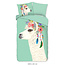 Katoen dekbedovertrek Lama Joey - 140x220 + 60x70 cm cm