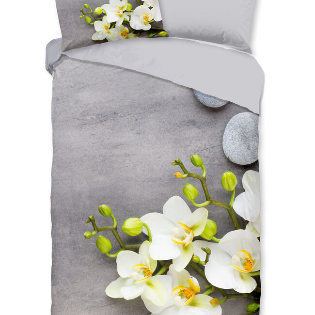 Microvezel dekbedovertrek Orchidee