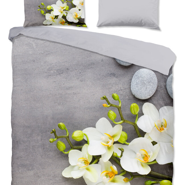 Microvezel dekbedovertrek Orchidee