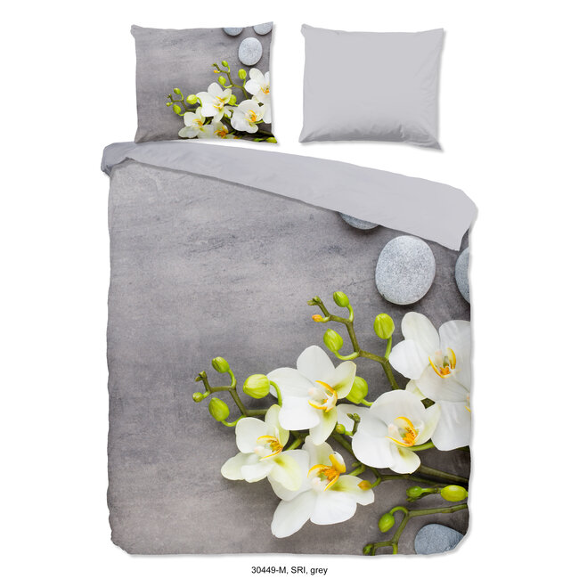 Microvezel dekbedovertrek Orchidee