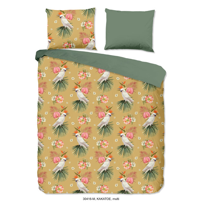 Dekbedovertrek Geelkuifkaketoe - Microvezel