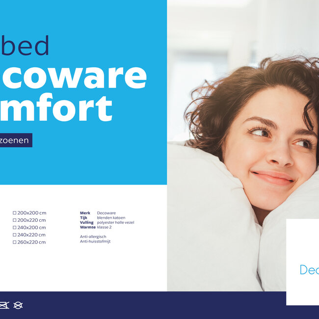 Comfort dekbed enkel