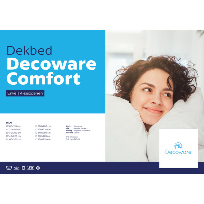 Comfort dekbed enkel