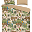 Katoen dekbedovertrek Panter jungle tropical
