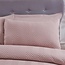 Microvezel dekbedovertrek Pinsonic chevron blush roze - 135x200 + 50x75 cm