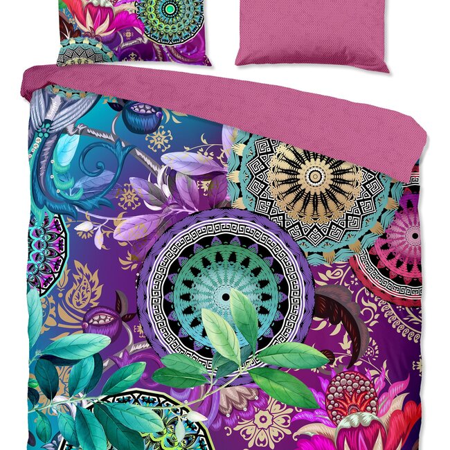 Katoen satijn dekbedovertrek Axelle