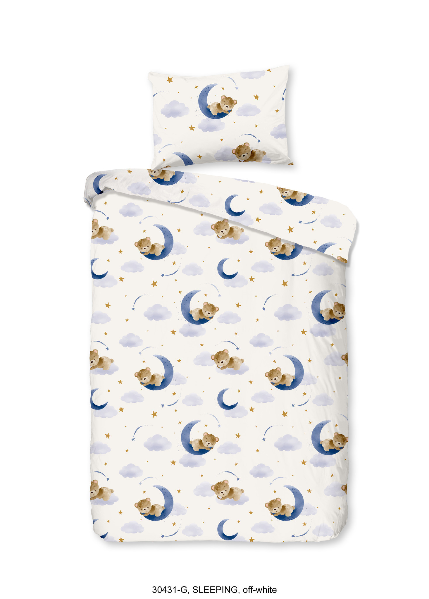 Good morning kinderdekbedovertrek Sleeping - katoen - 140x220 + 60x70 cm