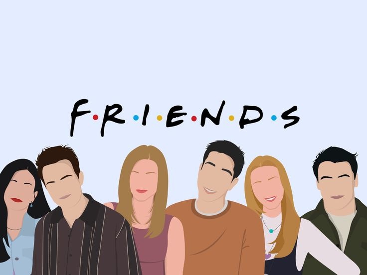 Friends dekbedovertrek