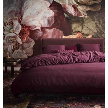 Paars dekbedovertrek