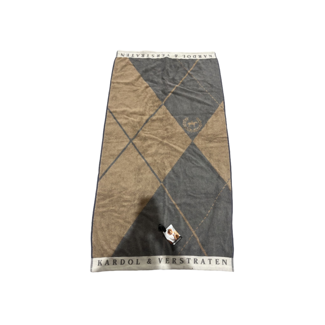 Kardol & Verstraten douchelaken Wyber - camel - 70x140 cm