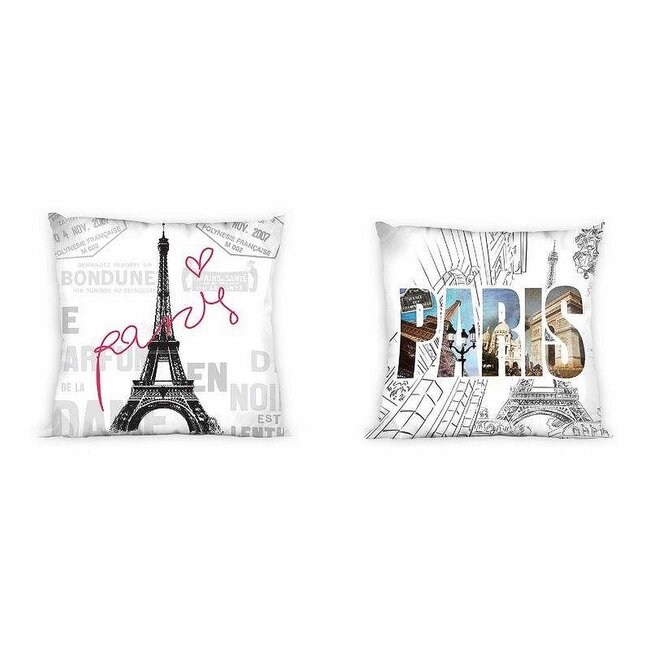 Sierkussenhoes Paris - 40 x 40 cm