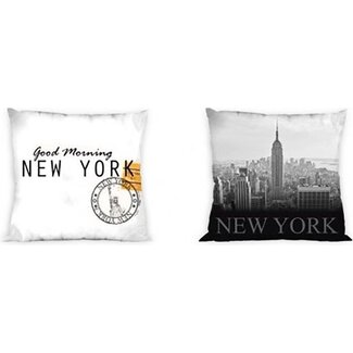 Sweet Home Sierkussenhoes New York - 40 x 40 cm