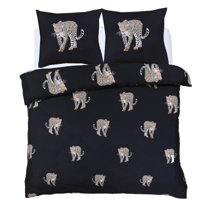 Cottonclub Microvezel dekbedovertrek Panter