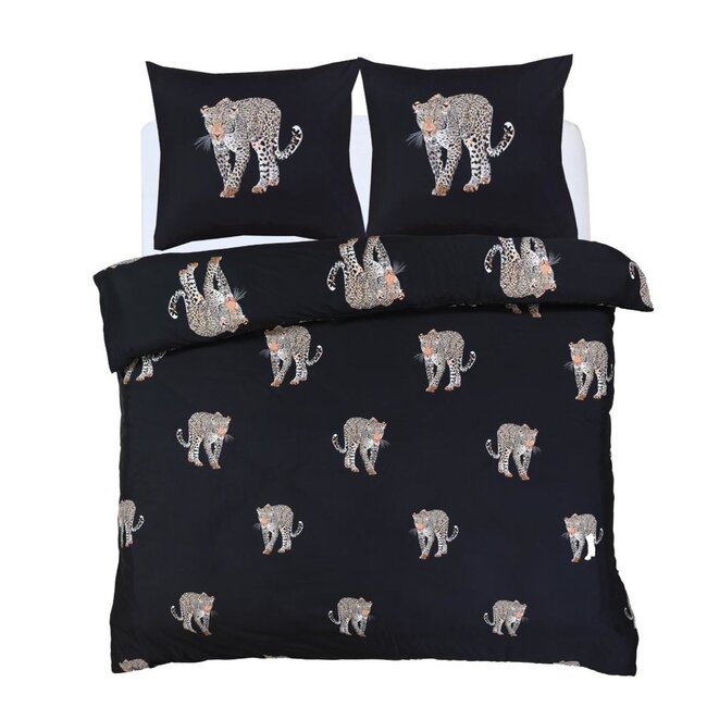 Cottonclub Microvezel dekbedovertrek Panter