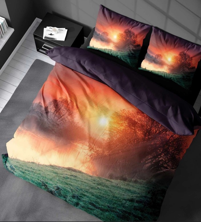 Decoware dekbedovertrek Misty Sunrise - katoen renforce