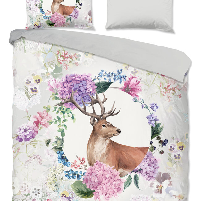 Flanel dekbedovertrek Vedet hert