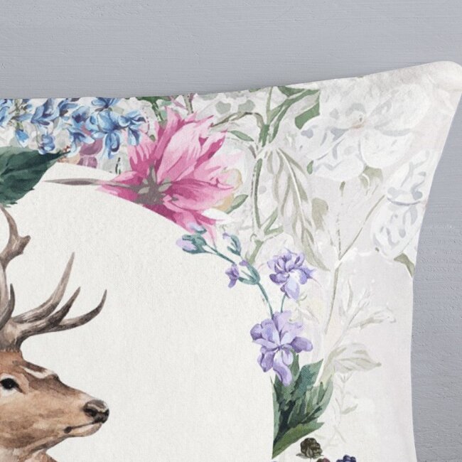 Flanel dekbedovertrek Vedet hert