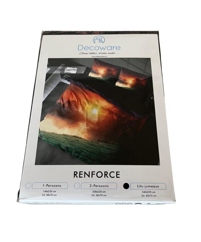 Decoware dekbedovertrek Misty Sunrise - katoen renforce