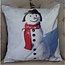 Sierkussenhoes Sneeuwpop - 43 x 43 cm