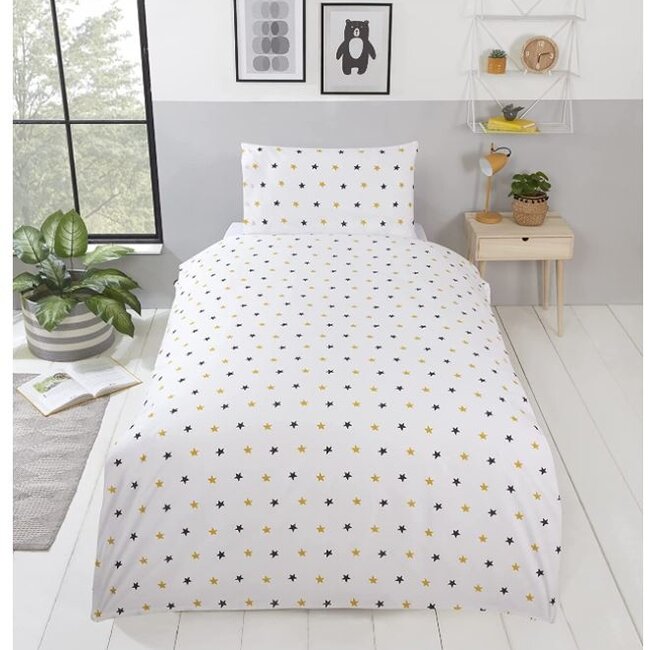 Polykatoen dekbedovertrek Let the adventure begin - 135x200 + 50x75 cm