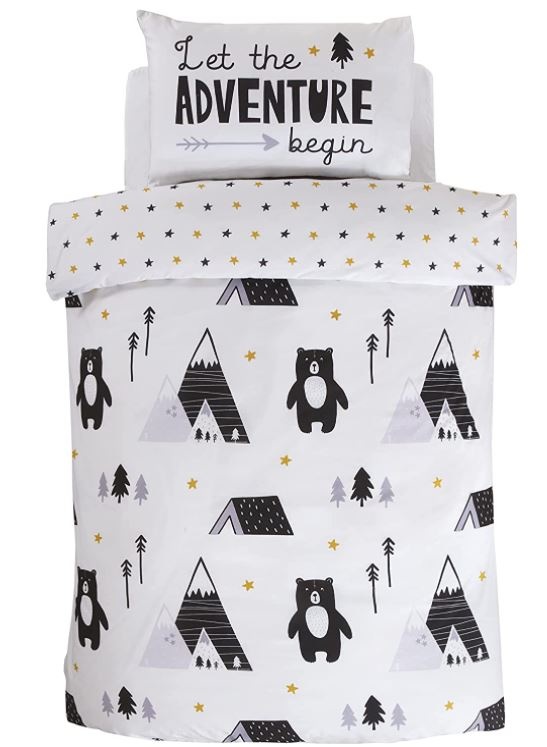 Studio Kids dekbedovertrek Let the adventure begin - blended katoen - Eenpersoons