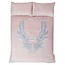Polykatoen dekbedovertrek Angel Wing blush