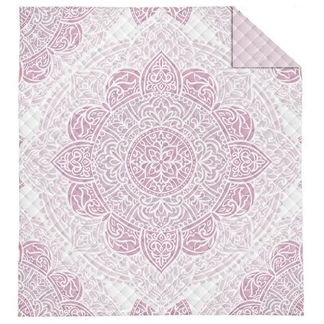Bedsprei Mandala roze