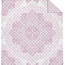 Bedsprei Mandala roze