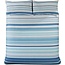 Polykatoen dekbedovertrek Staford stripe blauw