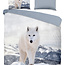 Microvezel dekbedovertrek white Fox