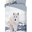 Microvezel dekbedovertrek white Fox