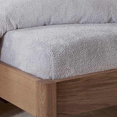 Teddy fleece hoeslaken - 90x200 cm
