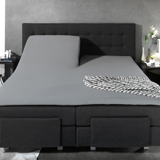 Dreamhouse Split topper hoeslaken katoen - Grijs