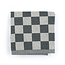 Theedoek Check Zwart