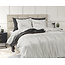 Sleeptime Velvet dekbedovertrek Sultan - embossed - wit - eenpersoons