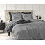 Sleeptime Velvet dekbedovertrek Sultan - embossed - grijs - eenpersoons