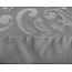 Velvet dekbedovertrek Sultan - embossed - grijs - eenpersoons