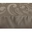 Velvet dekbedovertrek Sultan - embossed - taupe - 140x220 + 60x70cm