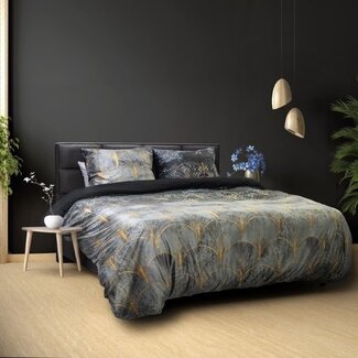 Dreamhouse Velvet dekbedovertrek Mente grijs - signature