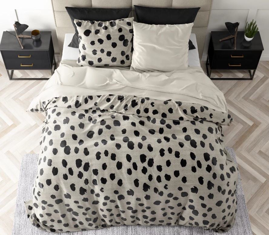 Sleeptime dekbedovertrek Stip - velvet