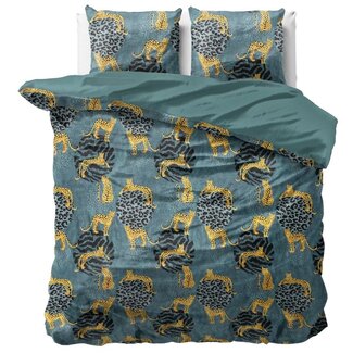 Sleeptime Velvet dekbedovertrek Luipaard Axel - 2-persoons (200x220 + 2st. 60x70cm)