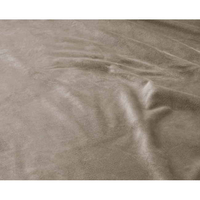 Velvet Hoeslaken - taupe