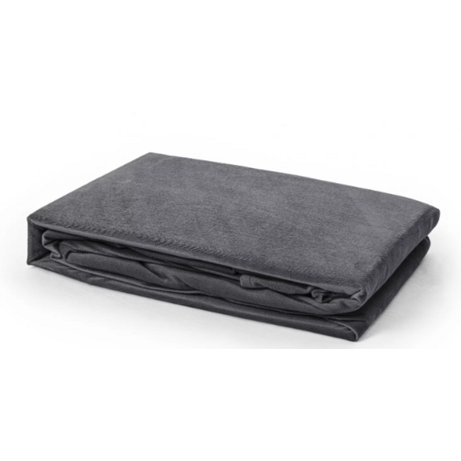 Velvet Hoeslaken - Antraciet
