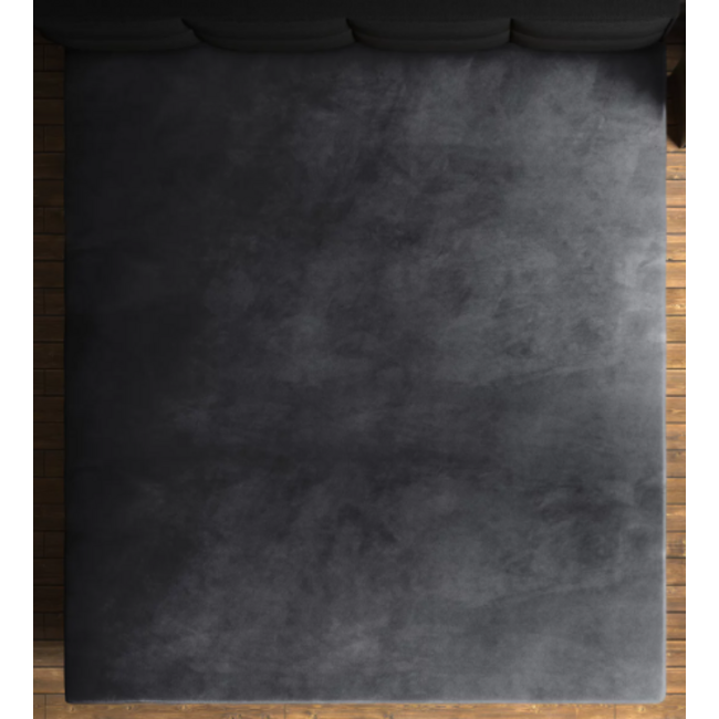 Velvet Hoeslaken - Antraciet