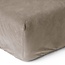 Velvet Hoeslaken - taupe