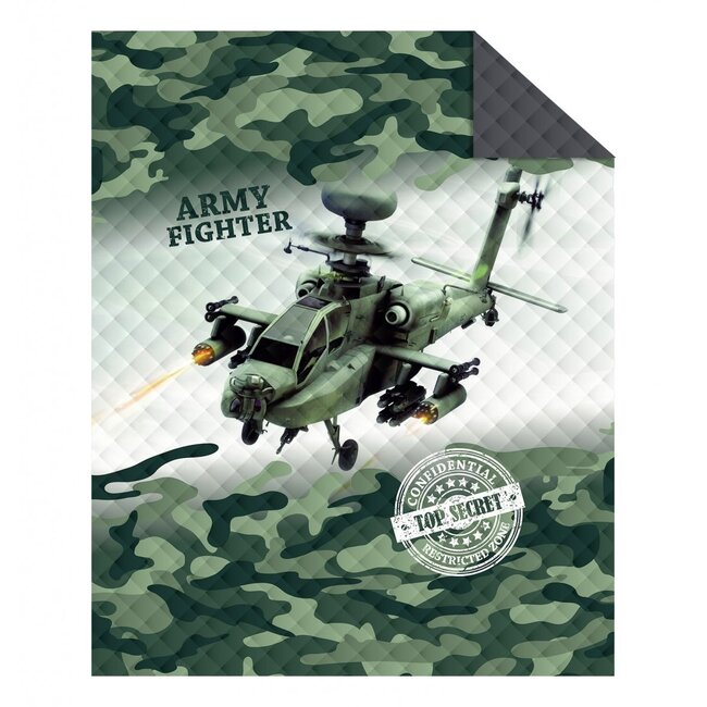 Bedsprei Army Fighter - 170x210 cm