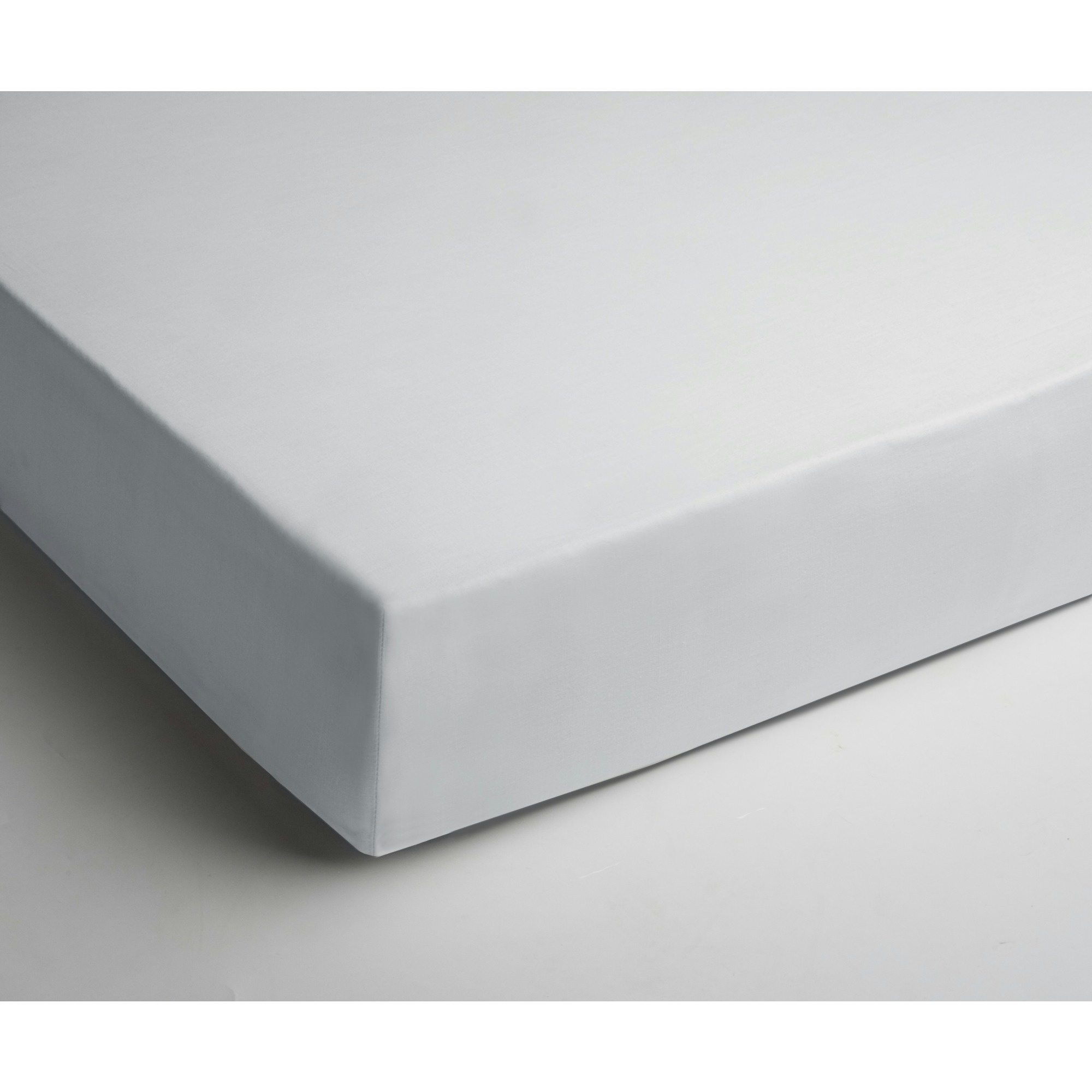 Boxspring hoeslaken - jersey - wit - hoekhoogte 40 cm
