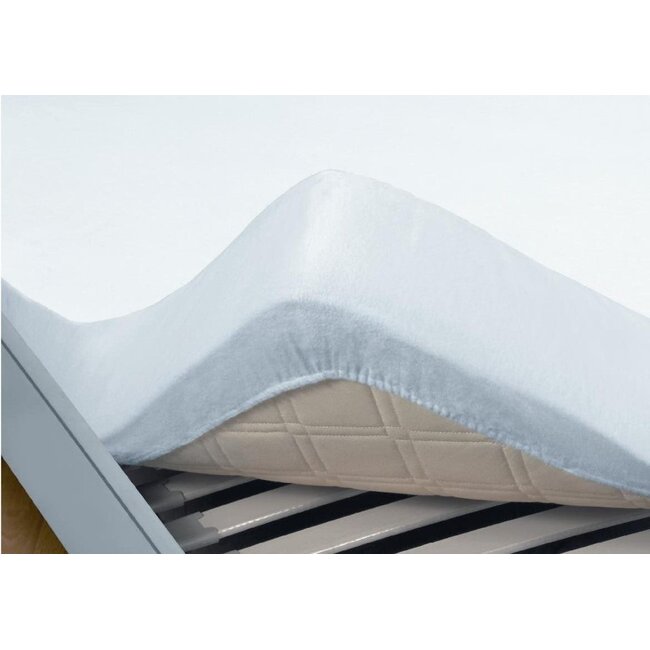 Molton stretch hoeslaken 90x220 cm