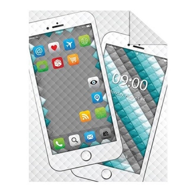 Bedsprei GSM grijs - 170x210 cm