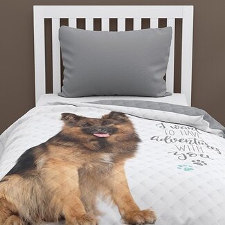 Holland Bedsprei Herdershond - 170x210 cm